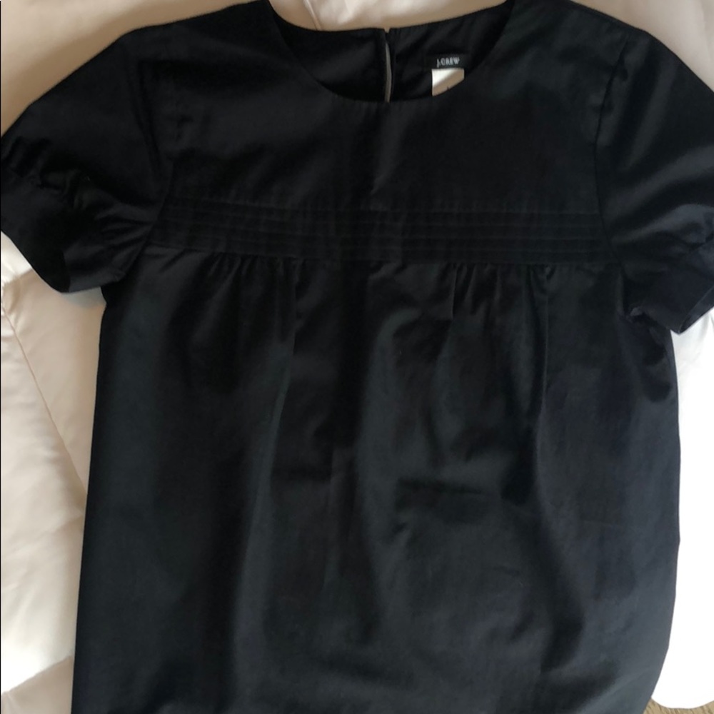 J. Crew Black Blouse
